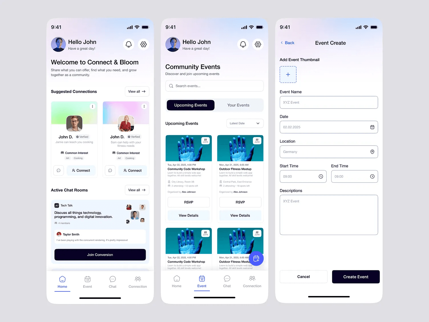 Fashion E-commerce App UI design